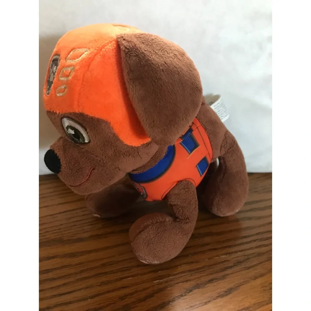 Zuma Paw Patrol Plush Dog Stuffed Animal spin master nickelodeon orange hat 2018